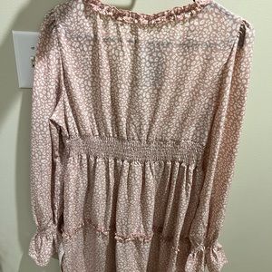 Cheetah Maternity dress